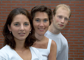 Trio Amare: Sabine Wühtrich, Céleste Zewald en Daniël Kramer